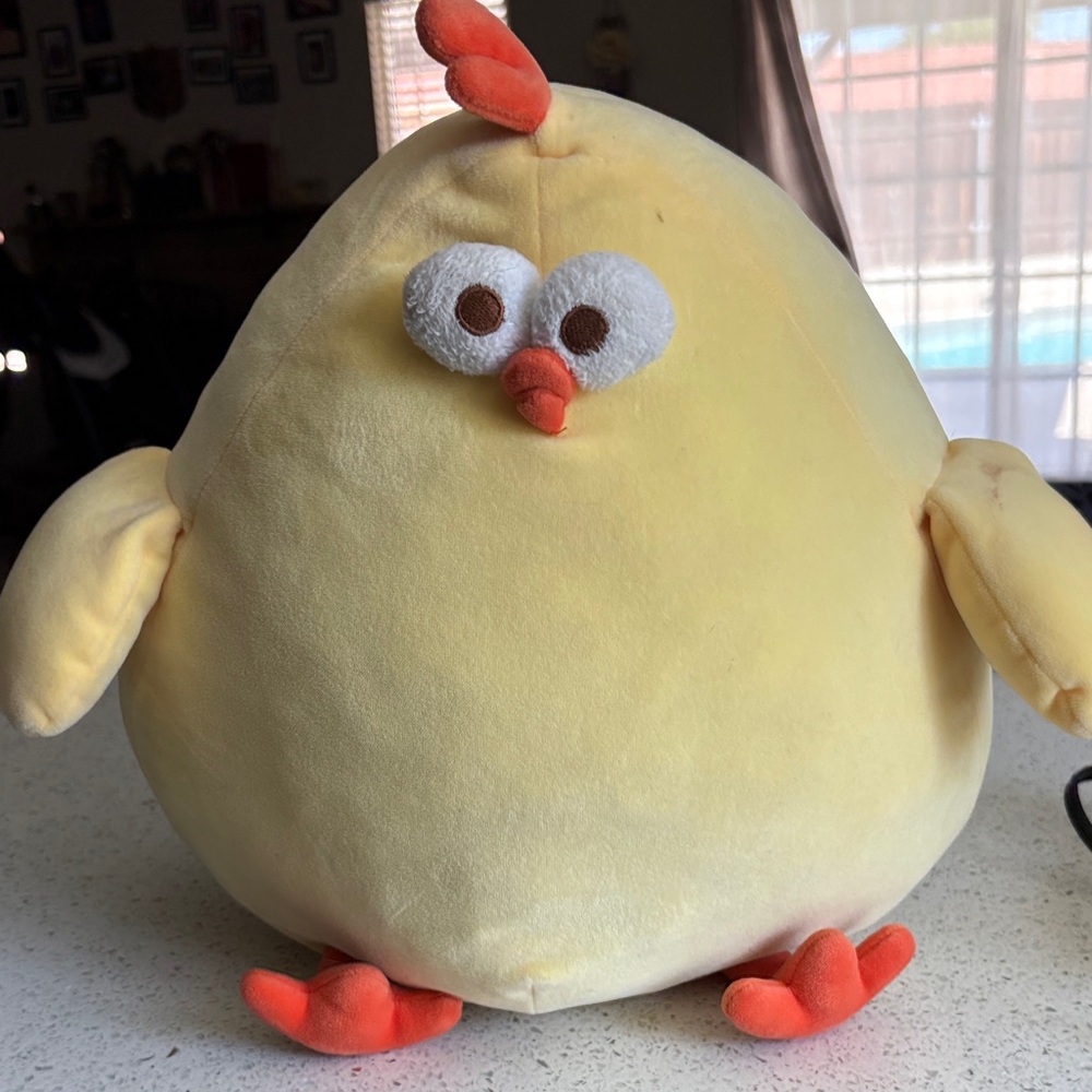 Yellow Plush Chicken Stuffed Animal